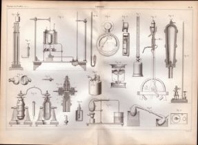 Experimental Physics Optics Meteorology Instruments Etc Antique Diagram-40.
