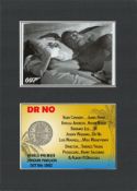 James Bond Dr No 60th Anniversary Mount & Shilling Coin Gift Set.