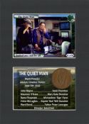 The Quiet Man Film John Wayne Mount & Irish Coin Gift Set.