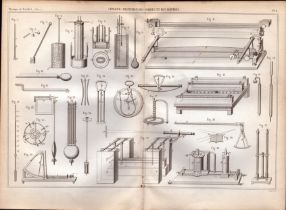 Experimental Physics Optics Meteorology Instruments Etc Antique Diagram-43.