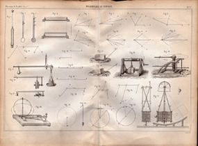 Experimental Physics Optics Meteorology Instruments Etc Antique Diagram-50.