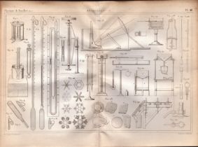 Experimental Physics Optics Meteorology Instruments Etc Antique Diagram-16.