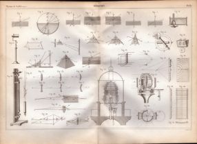 Experimental Physics Optics Meteorology Instruments Etc Antique Diagram-24.