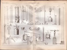 Experimental Physics Optics Meteorology Instruments Etc Antique Diagram-41.