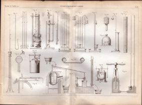Experimental Physics Optics Meteorology Instruments Etc Antique Diagram-41.