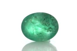 Loose Oval Emerald 5.58 Carats