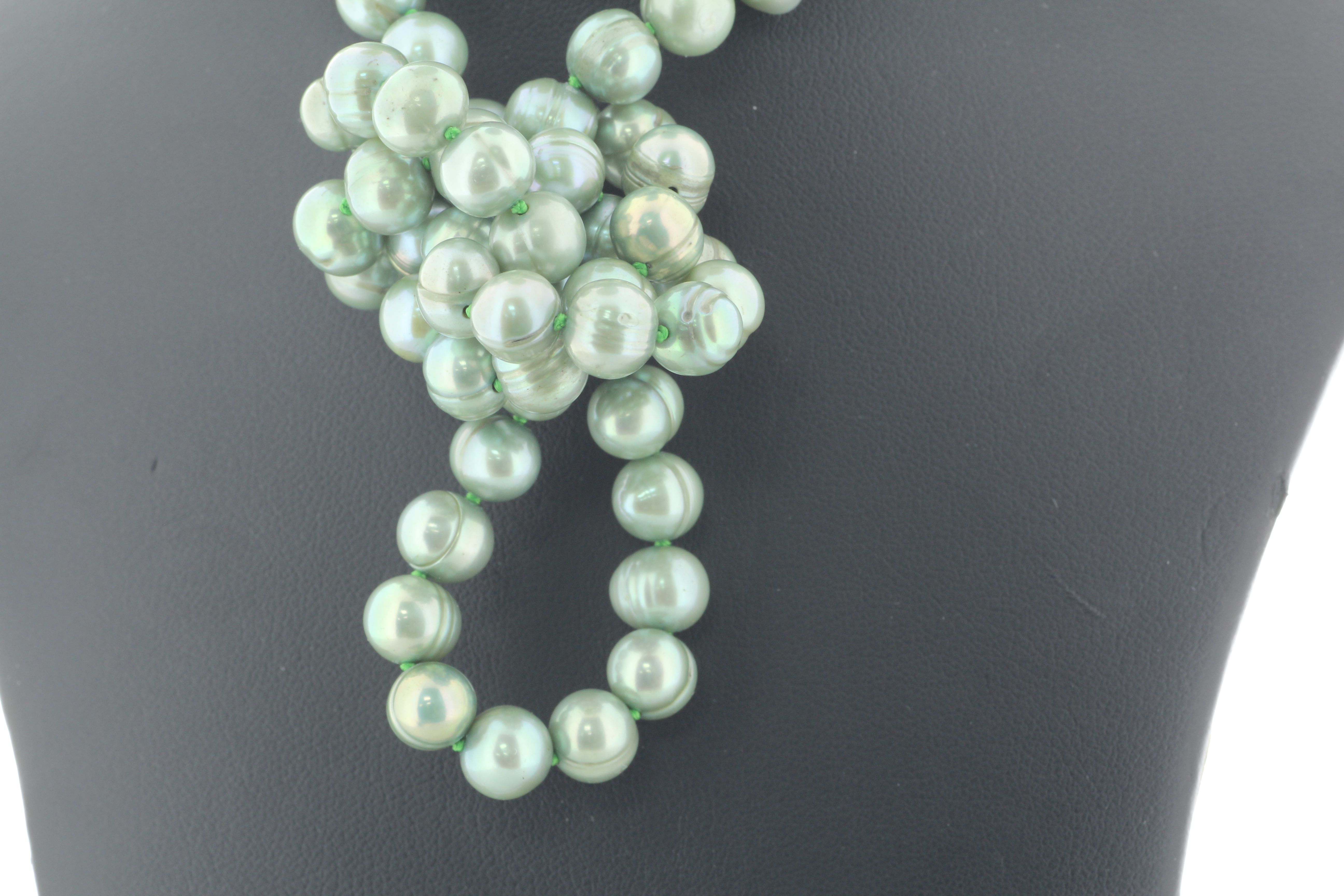 36 Inch Freshwater Cultured 7.0 - 7.5mm Pearl Necklace - Image 3 of 5