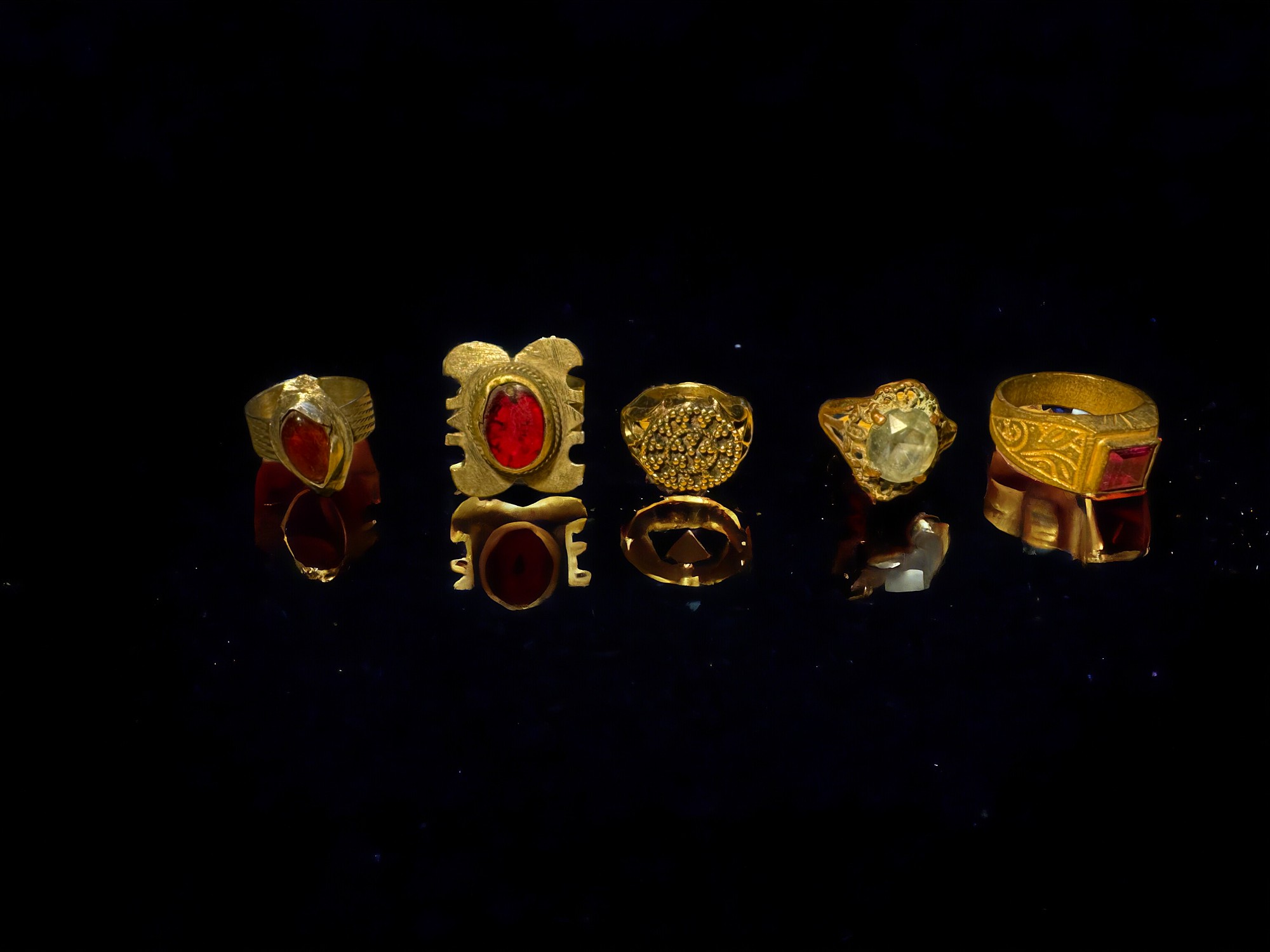 5 Vintage Turkmen Near Eastern Ring