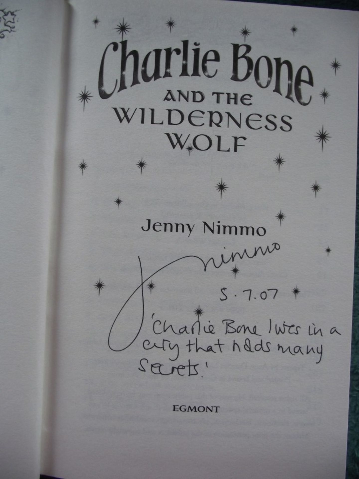 Jenny Nimmo - Children of The Red King (Charlie Bone) - 13 Books - All 1st/1st & Signed - Unrea... - Image 38 of 63