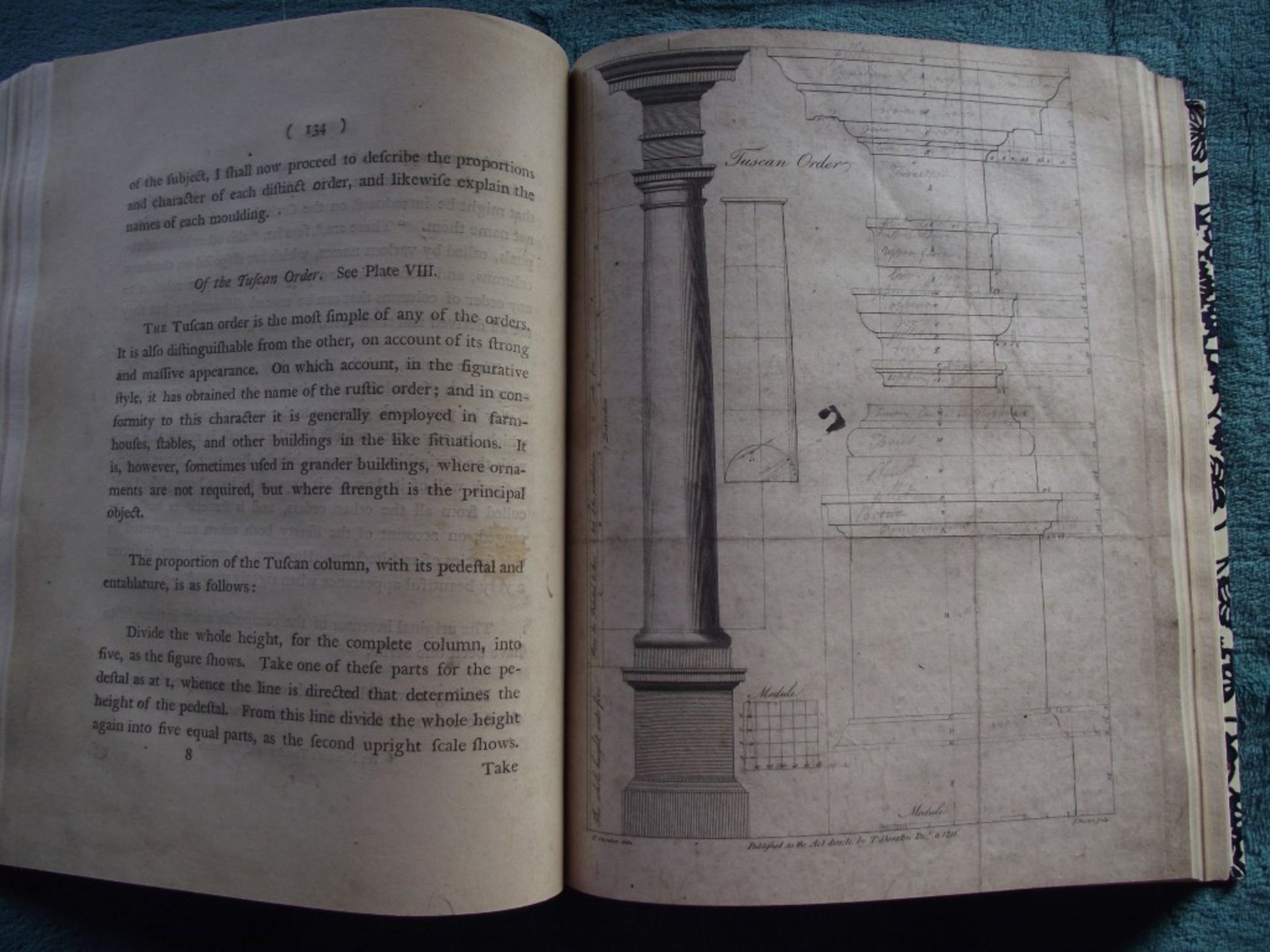 The Cabinet-Maker and Upholsterer's Drawing Book In Three Parts by T. Sheraton, Cabinet Maker - 1... - Image 31 of 38