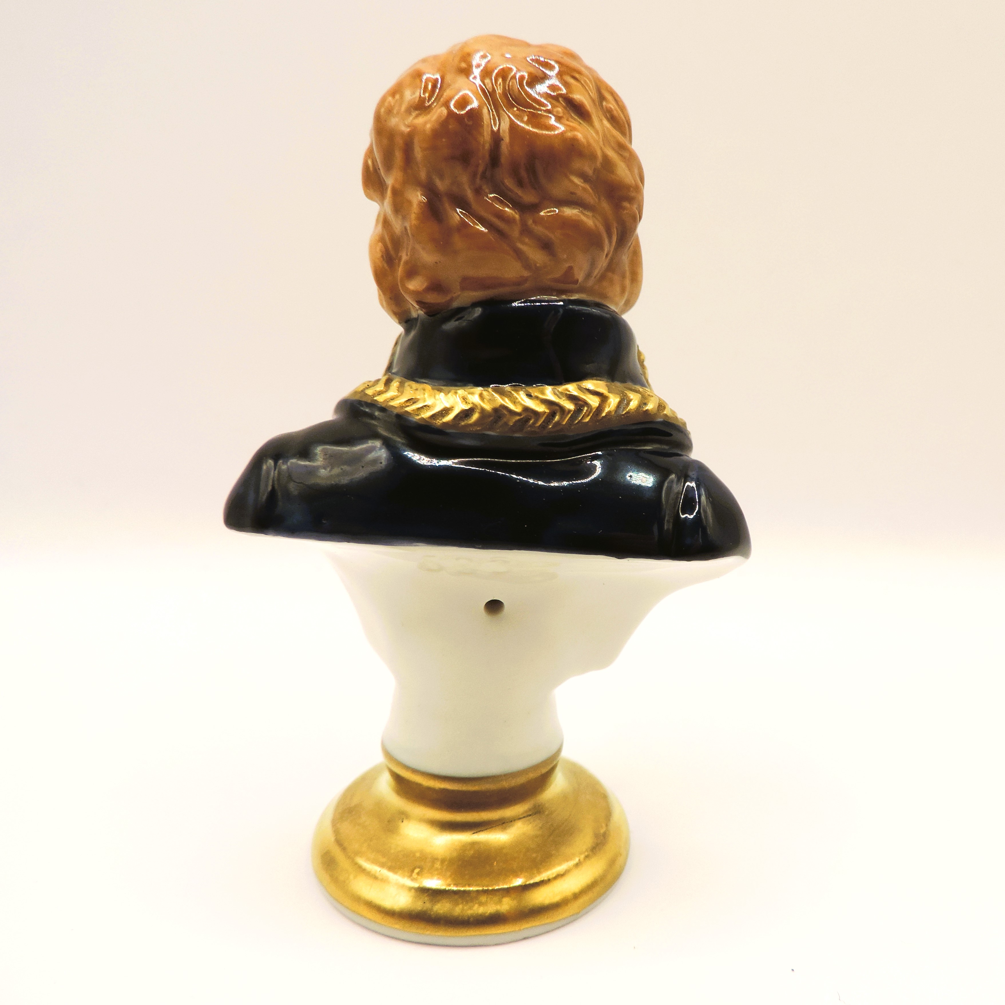 Rudolf Kammer Volkstedt Miniature Porcelain Bust of Napoleon Marshal Jean Lannes - Image 4 of 8