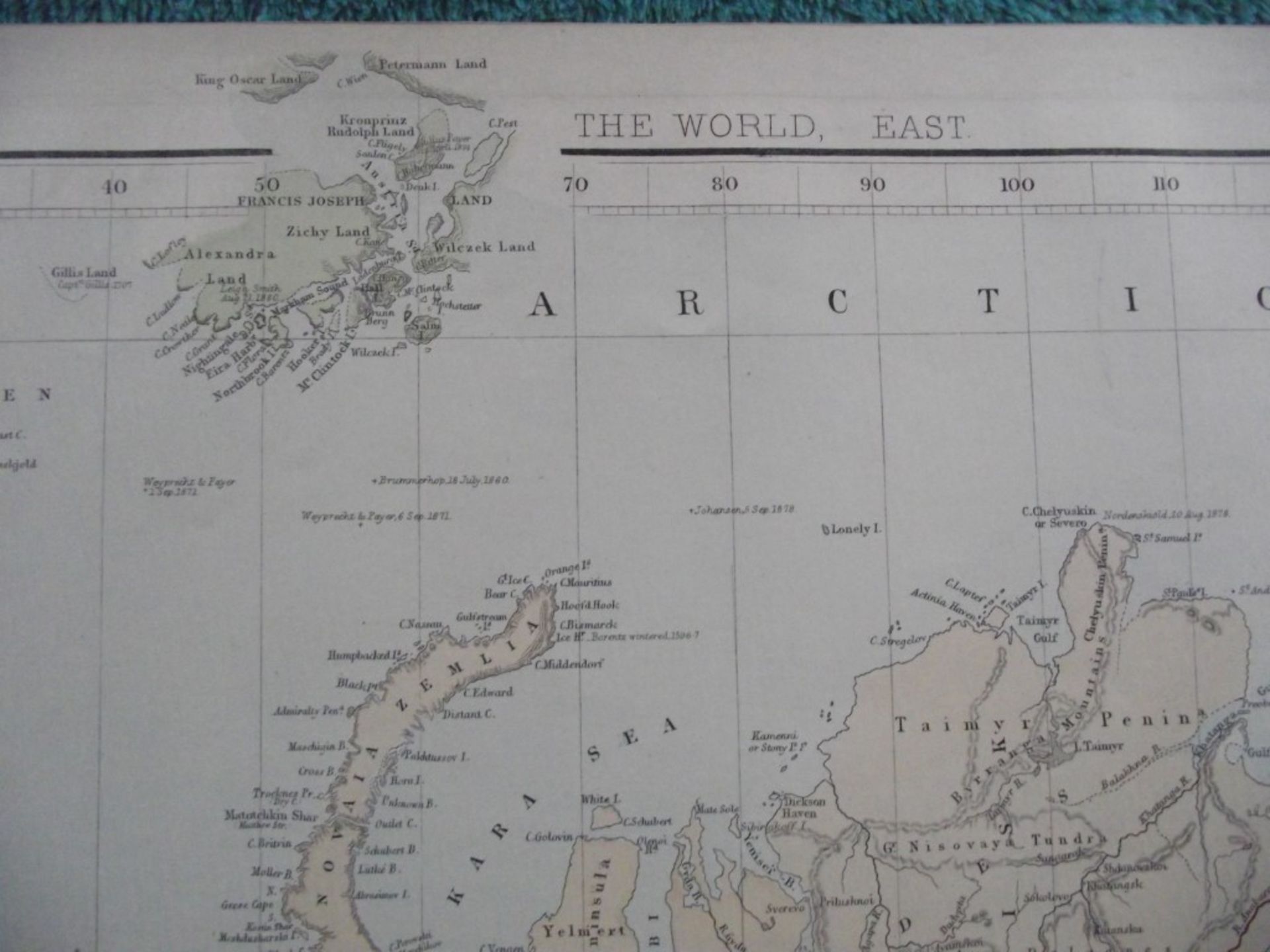 9 x Australia & World Maps - Edward Stanford London Atlas - Circa 1880' - Image 34 of 36