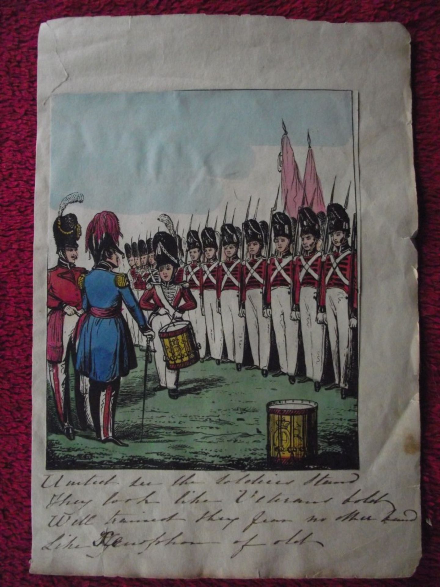 11 x 19th Cent. Hand Coloured Prints - Children's Books - Dean & Munday London 1841 - Image 7 of 12