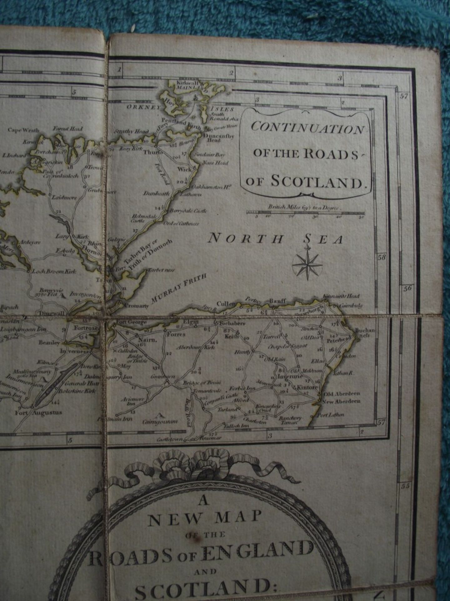 A New Map of The Roads of England and Scotland - Laurie & Whittle - 1794 - With Original Case - Image 10 of 32