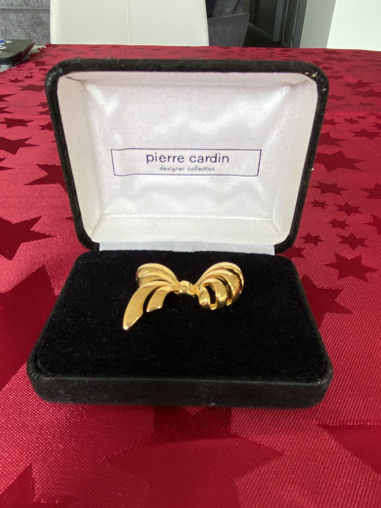 Pierre Cardin Bow Brooch