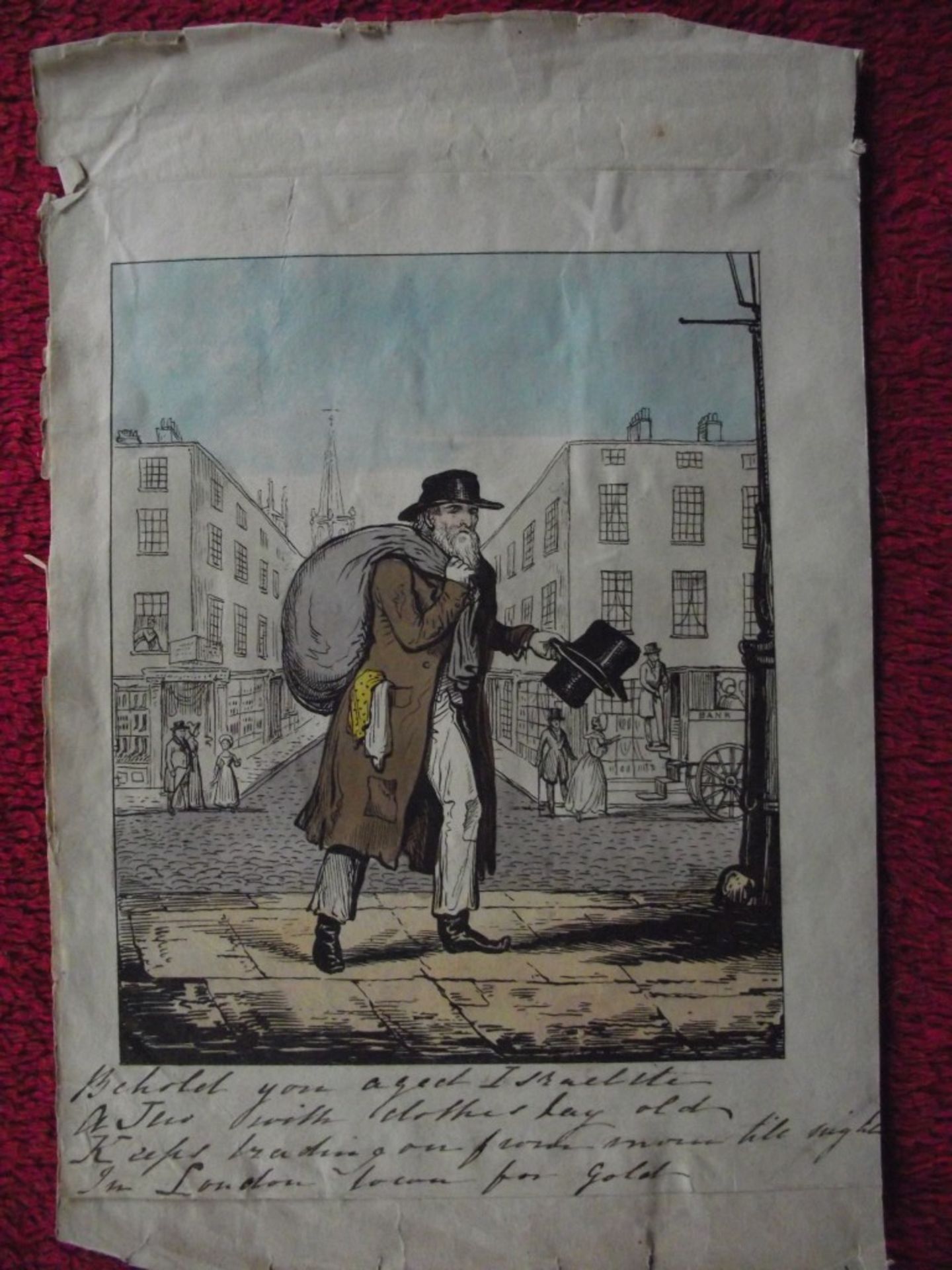 11 x 19th Cent. Hand Coloured Prints - Children's Books - Dean & Munday London 1841 - Image 4 of 12