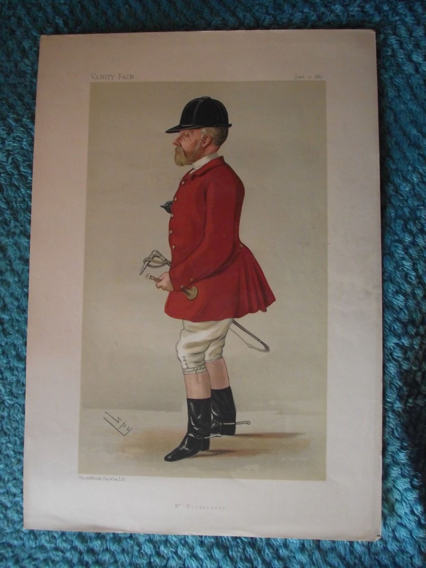 23 x Original Vanity Fair Lithographs -1886-1888 - Vincent Brooks, Day & Son Printers - Image 10 of 33