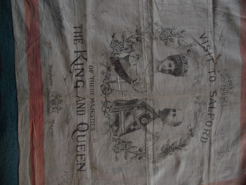 Commemorative Handkerchief - Royal Visit To Salford July 13th 1905 - Image 12 of 12