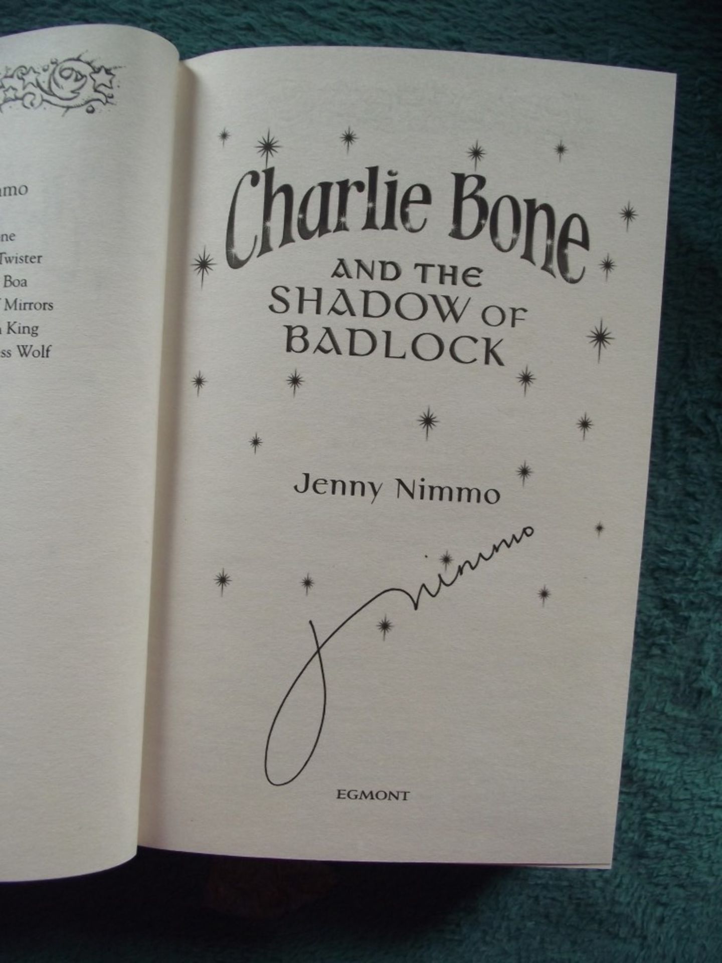 Jenny Nimmo - Children of The Red King (Charlie Bone) - 13 Books - All 1st/1st & Signed - Unrea... - Image 26 of 63