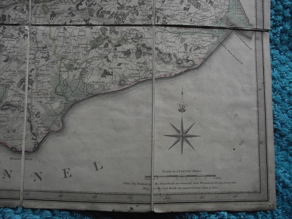 A Topographical Map of The County of Sussex - W. Faden - Original Slipcase - 1799 - Image 9 of 23