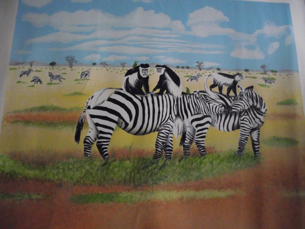 E.B. Watts - Ltd. Edition Print - 39/200 - Zebras and Colobus Monkeys - 20th Century - Image 13 of 13