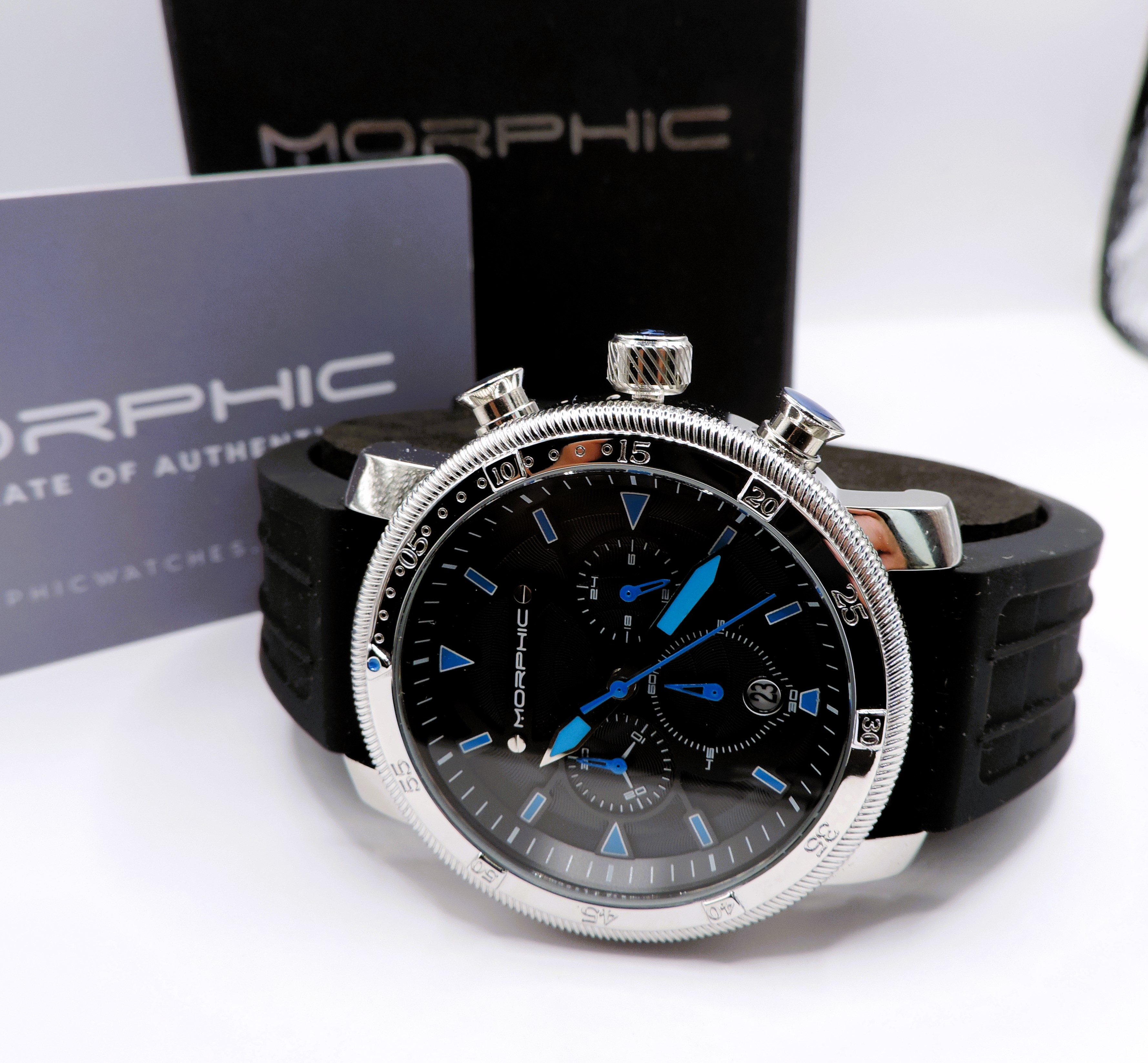 Morphic M90 Series Chronograph Watch w/Date MPH9001 New Boxed Working RRP £445.49 - Image 5 of 5