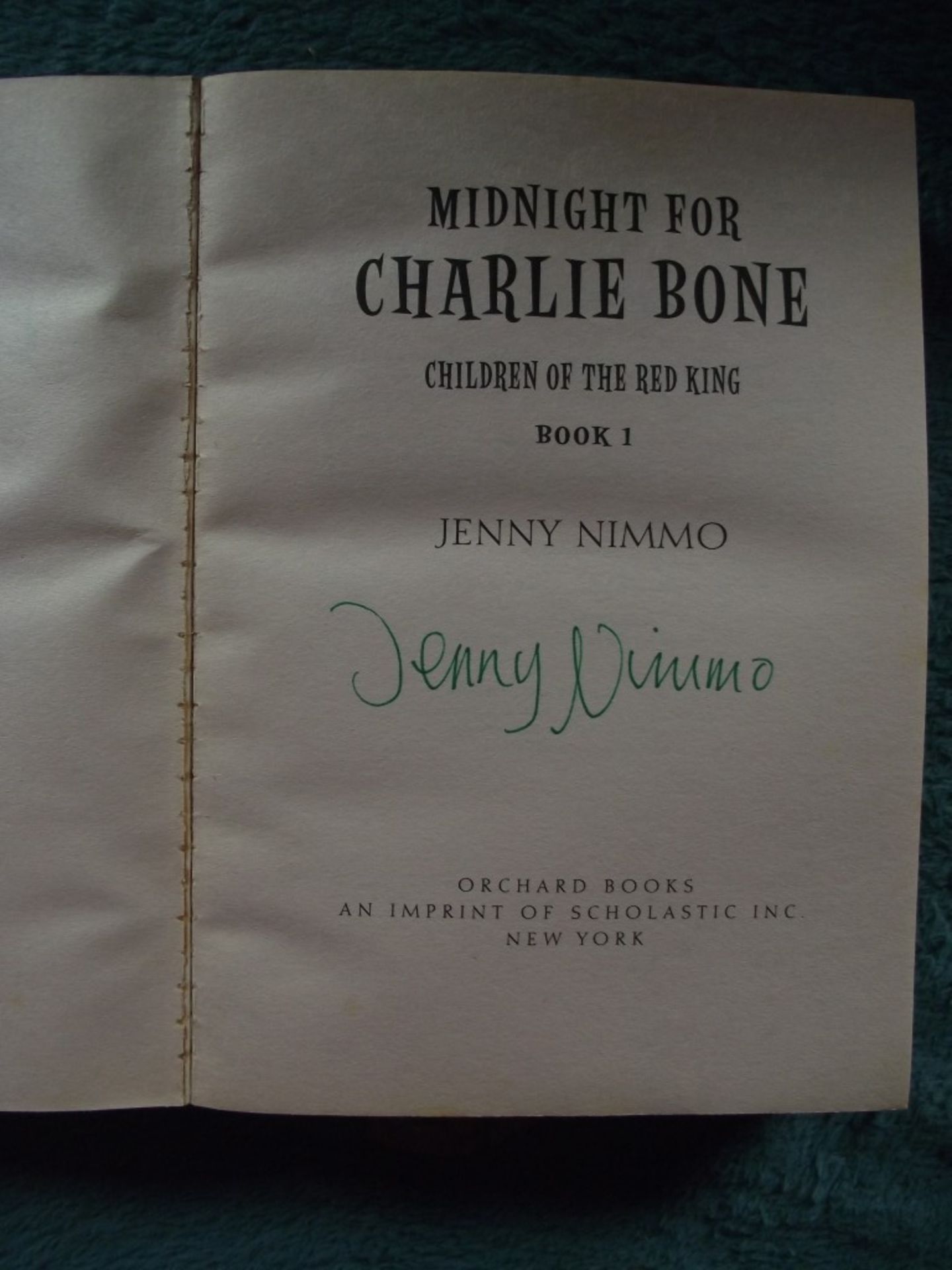 Jenny Nimmo - Children of The Red King (Charlie Bone) - 13 Books - All 1st/1st & Signed - Unrea... - Image 50 of 63