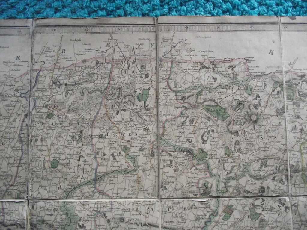 A Topographical Map of The County of Sussex - W. Faden - Original Slipcase - 1799 - Image 7 of 23