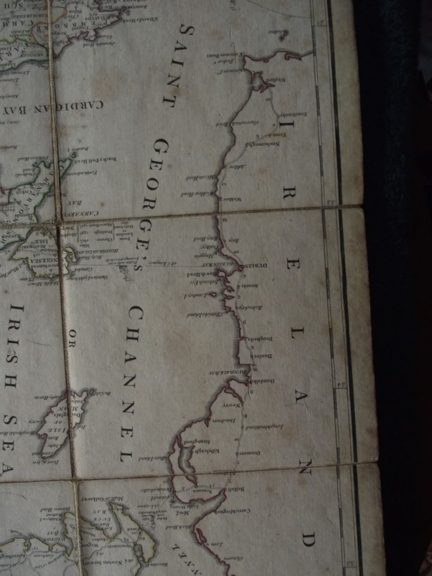 A New Map of The Roads of England and Scotland - Laurie & Whittle - 1794 - With Original Case - Image 16 of 32