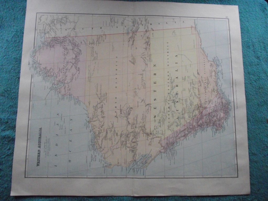 9 x Australia & World Maps - Edward Stanford London Atlas - Circa 1880' - Image 29 of 36
