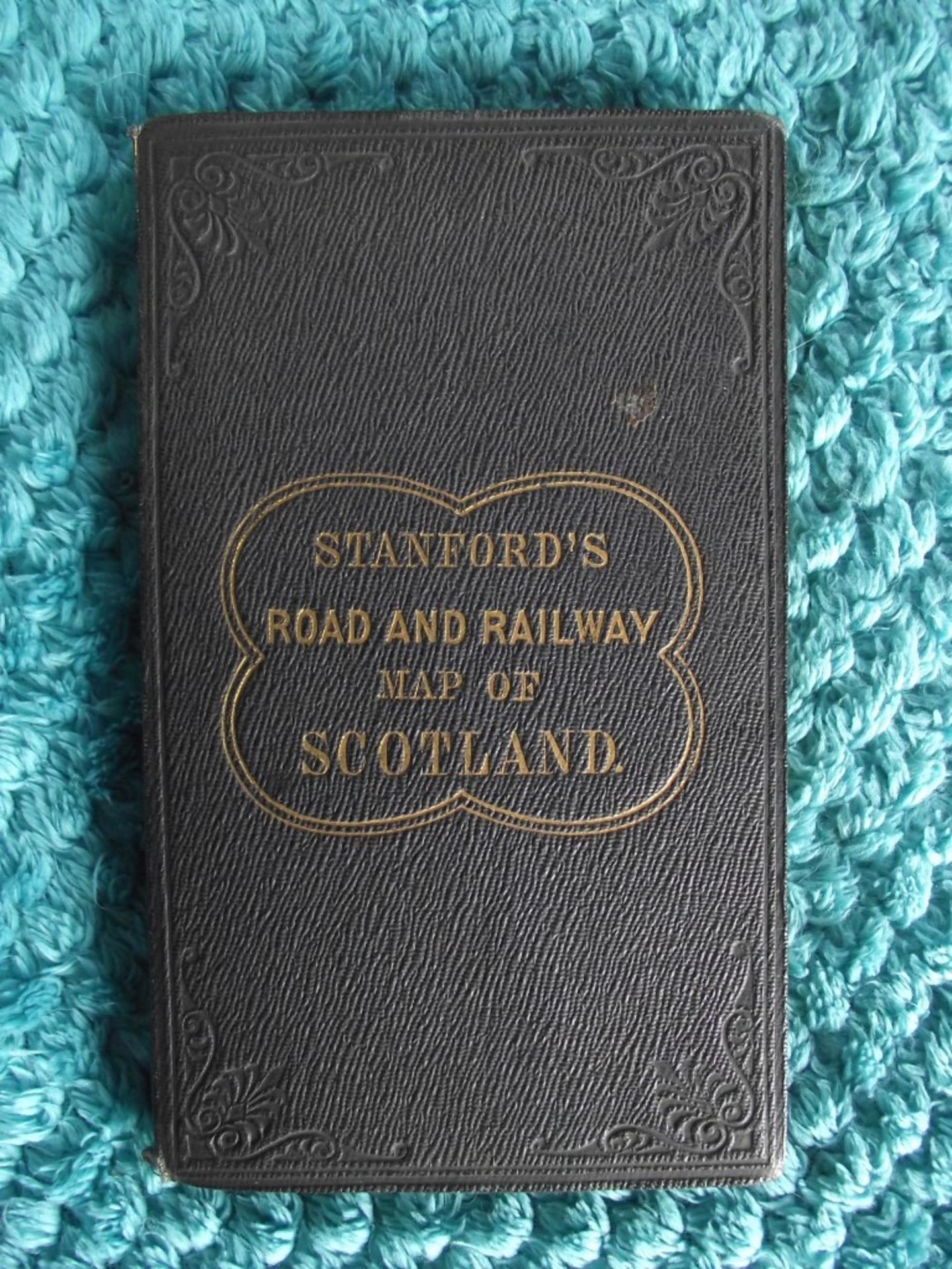 Stanford's Road and Railway Map of Scotland - 1858 - 24 Panels Laid On Linen - Image 2 of 25