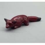 Royal Doulton Flambe Fox