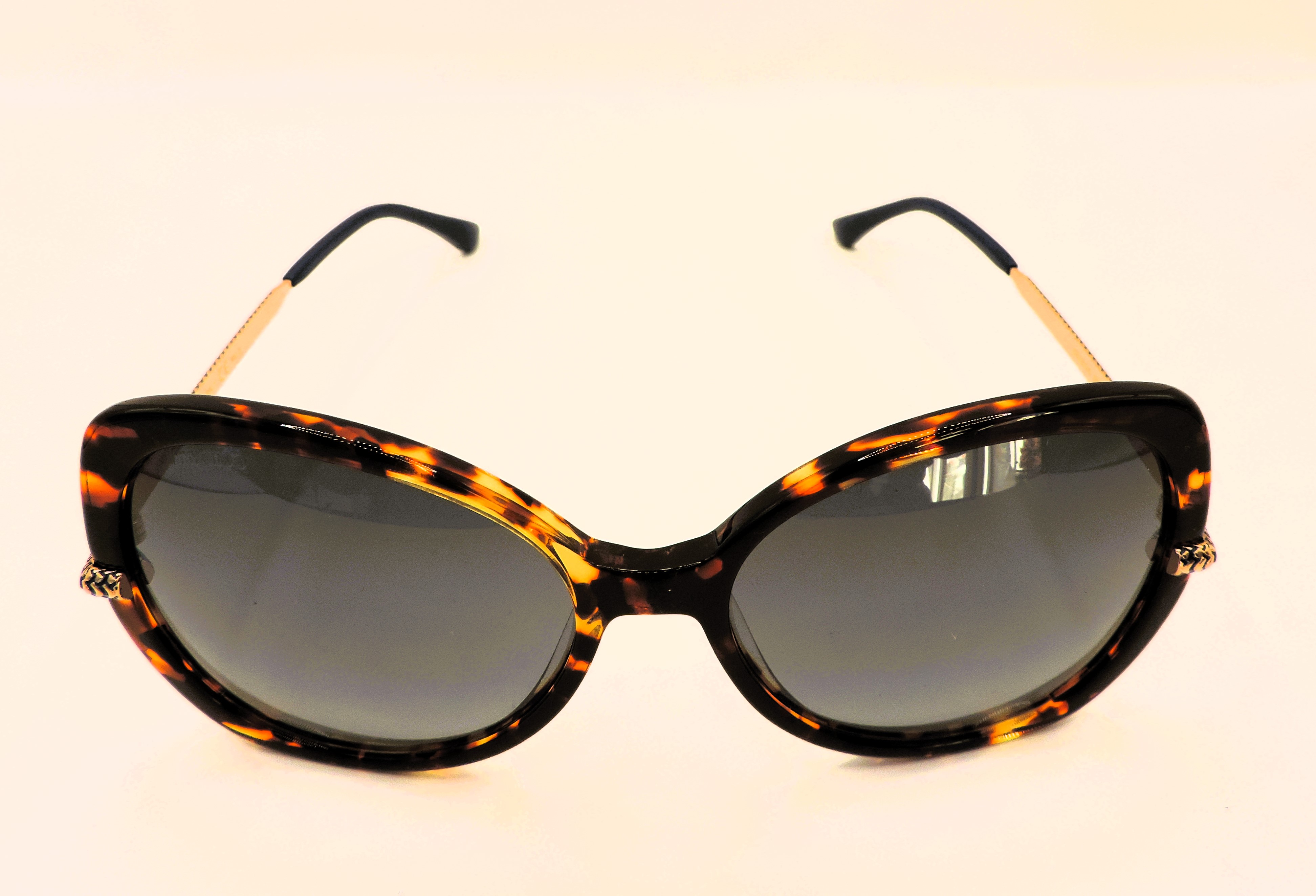 Jimmy Choo Tortoiseshell Framed Sunglasses 0861GB With Case New - Image 4 of 14