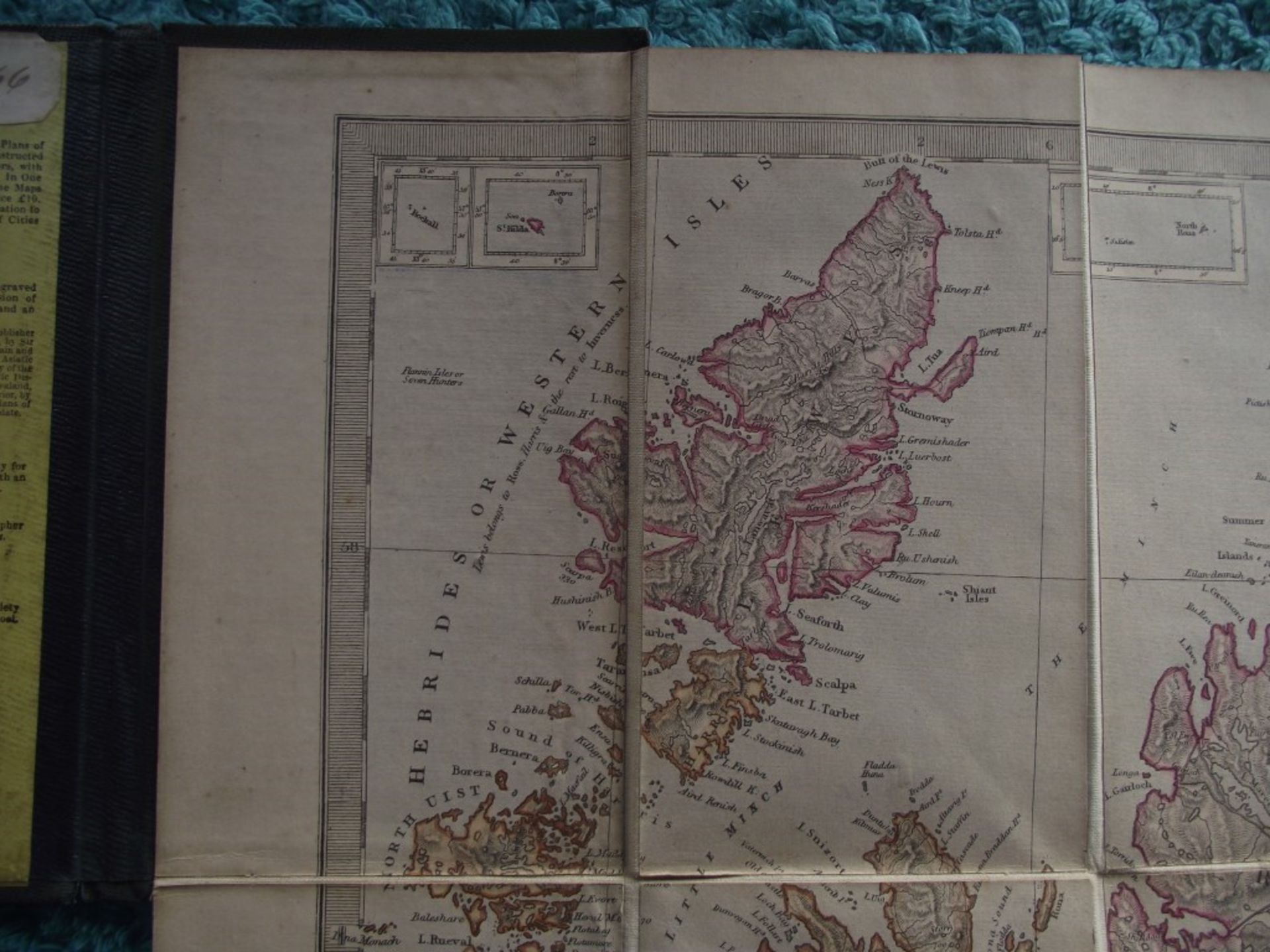 Stanford's Road and Railway Map of Scotland - 1858 - 24 Panels Laid On Linen - Image 15 of 25