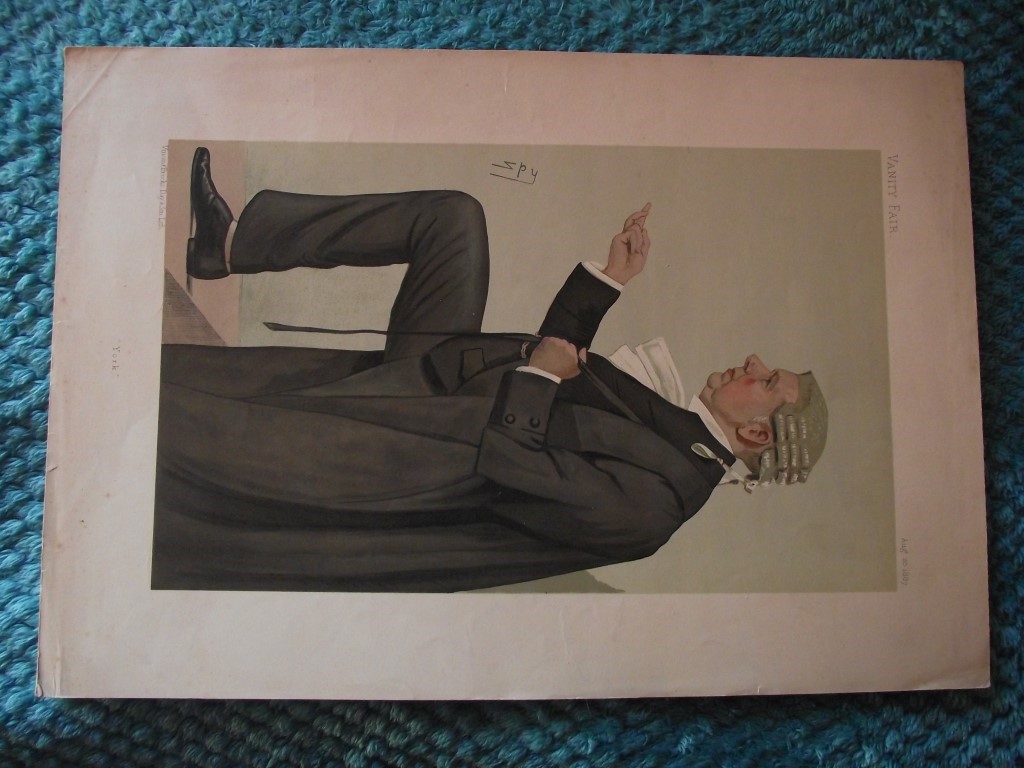 23 x Original Vanity Fair Lithographs -1886-1888 - Vincent Brooks, Day & Son Printers - Image 31 of 33