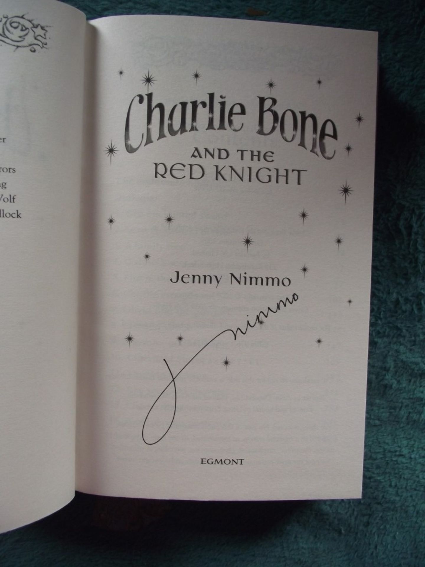 Jenny Nimmo - Children of The Red King (Charlie Bone) - 13 Books - All 1st/1st & Signed - Unrea... - Image 30 of 63