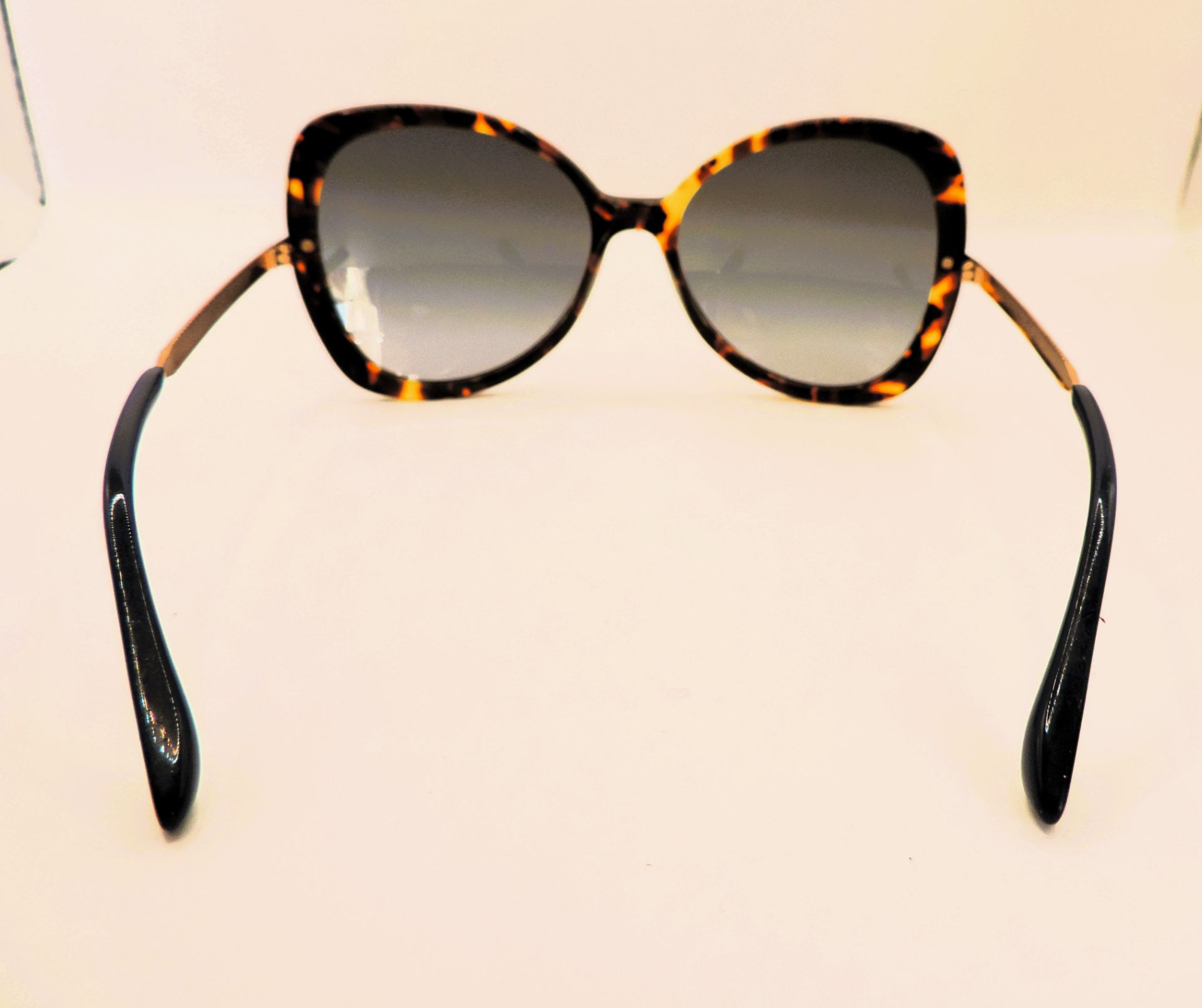Jimmy Choo Tortoiseshell Framed Sunglasses 0861GB With Case New - Image 7 of 14