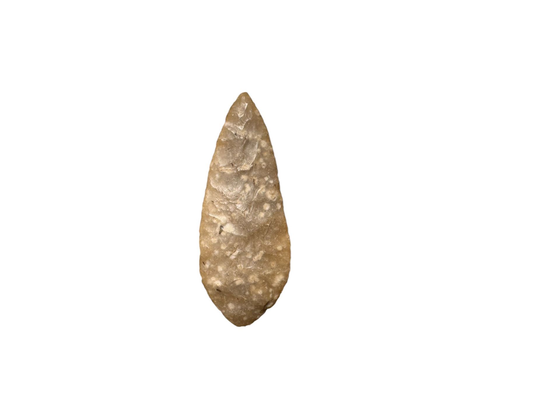 Antiquities: English Neolithic Stone Age Arrow Head, Yorkshire Find - Image 2 of 2