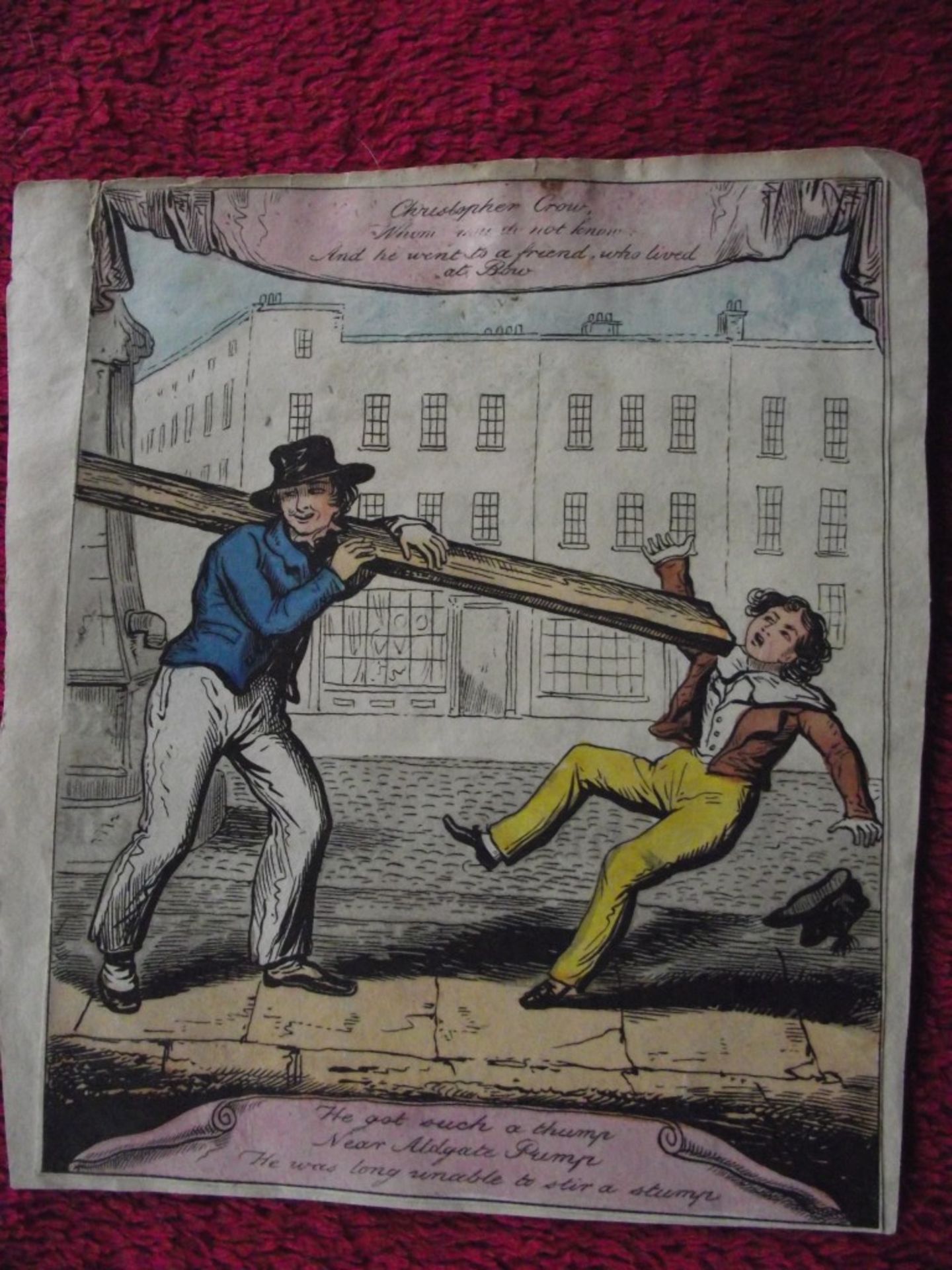 11 x 19th Cent. Hand Coloured Prints - Children's Books - Dean & Munday London 1841 - Image 11 of 12
