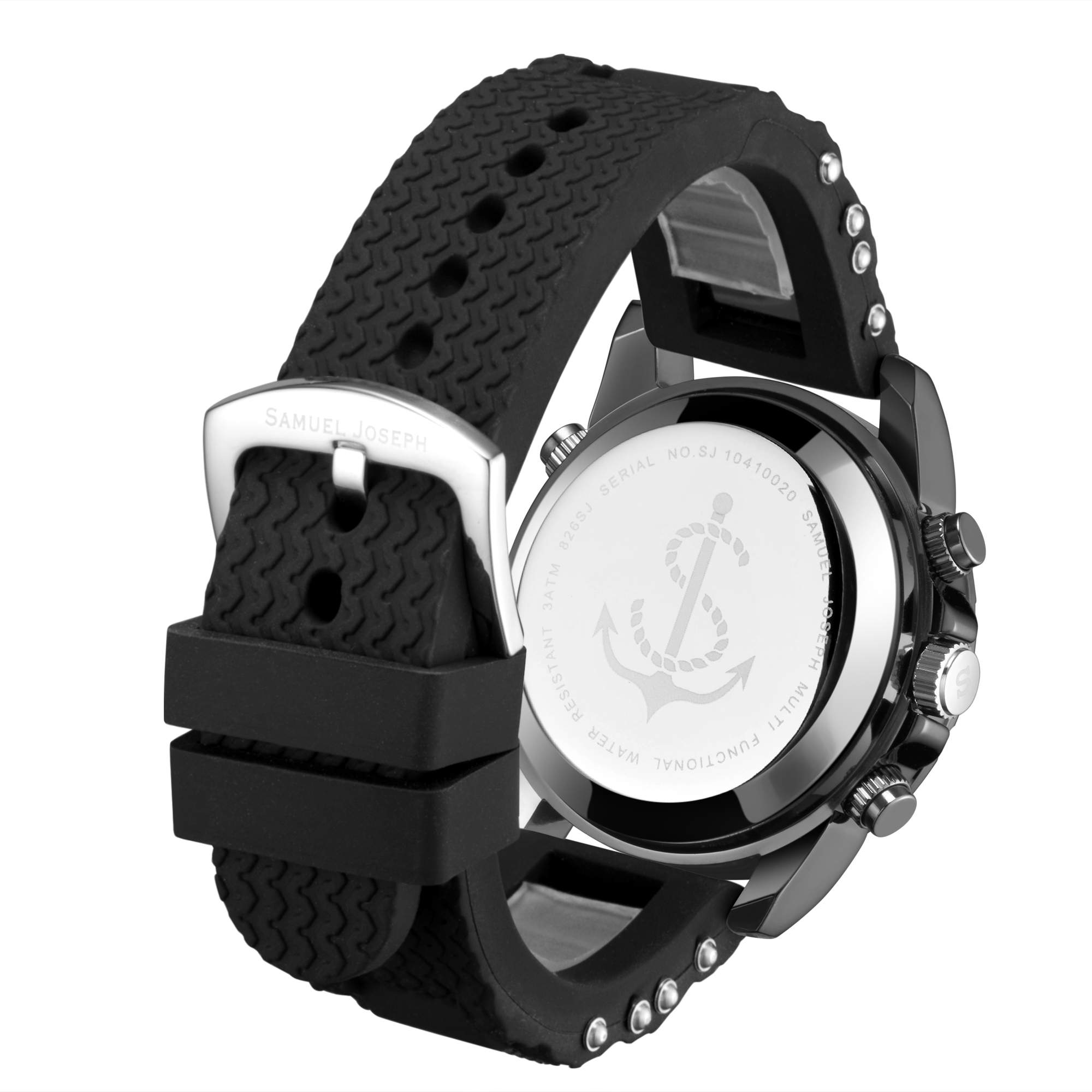 Samuel Joseph Limited Edition Multi Functional White Watch - Free Delivery & 2 Year Warranty - Bild 4 aus 5