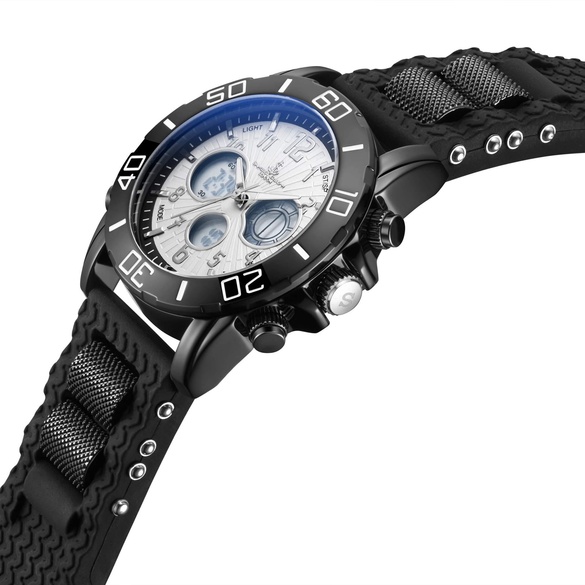 Samuel Joseph Limited Edition Multi Functional White Watch - Free Delivery & 2 Year Warranty - Bild 3 aus 5