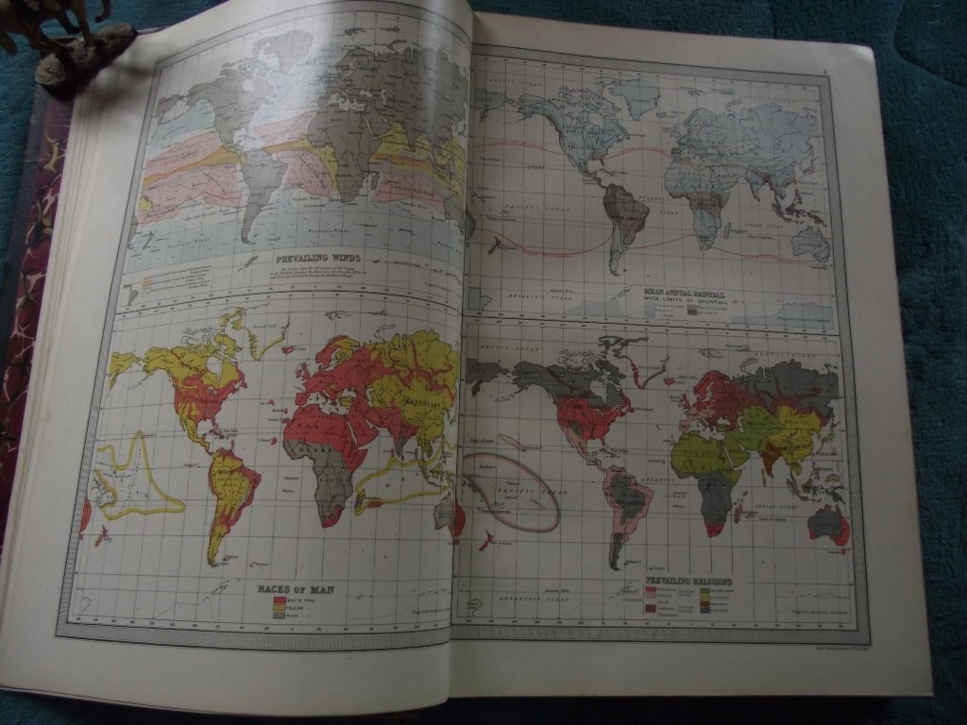 The Library Reference Atlas of The World -John Bartholomew -Macmillan & Co 1890 - Image 6 of 27