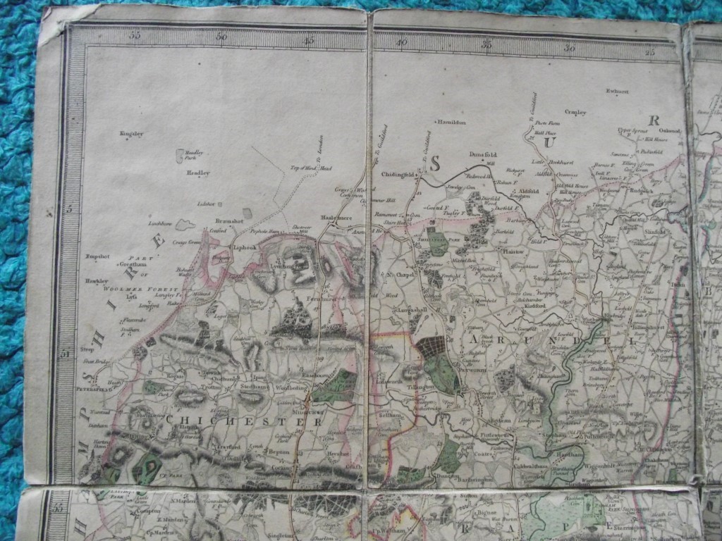 A Topographical Map of The County of Sussex - W. Faden - Original Slipcase - 1799 - Image 6 of 23