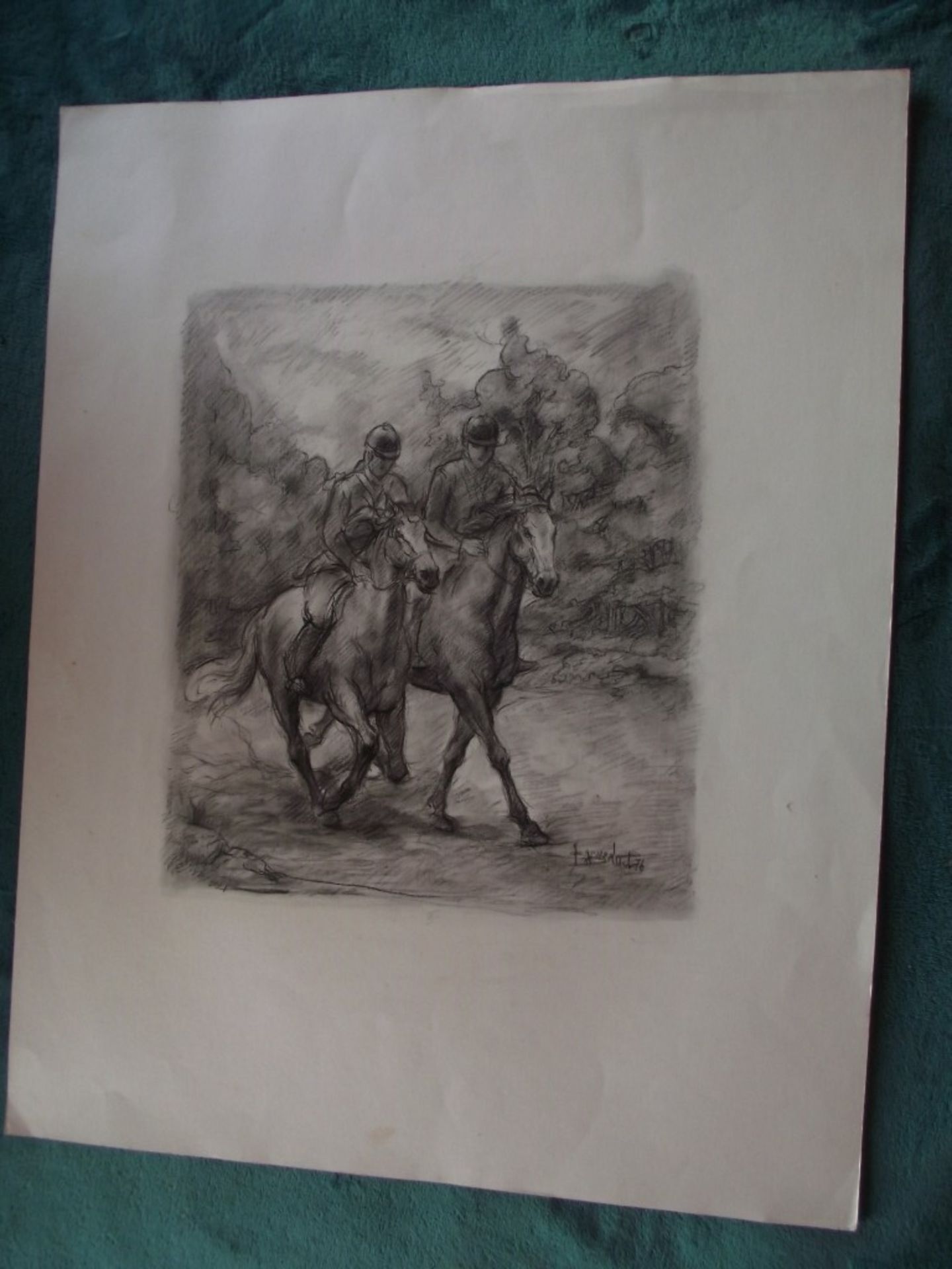 3 x Original Bernard Druet (1935-2012) - Drawings - 1975/1976/1985 - Signed - Image 9 of 23