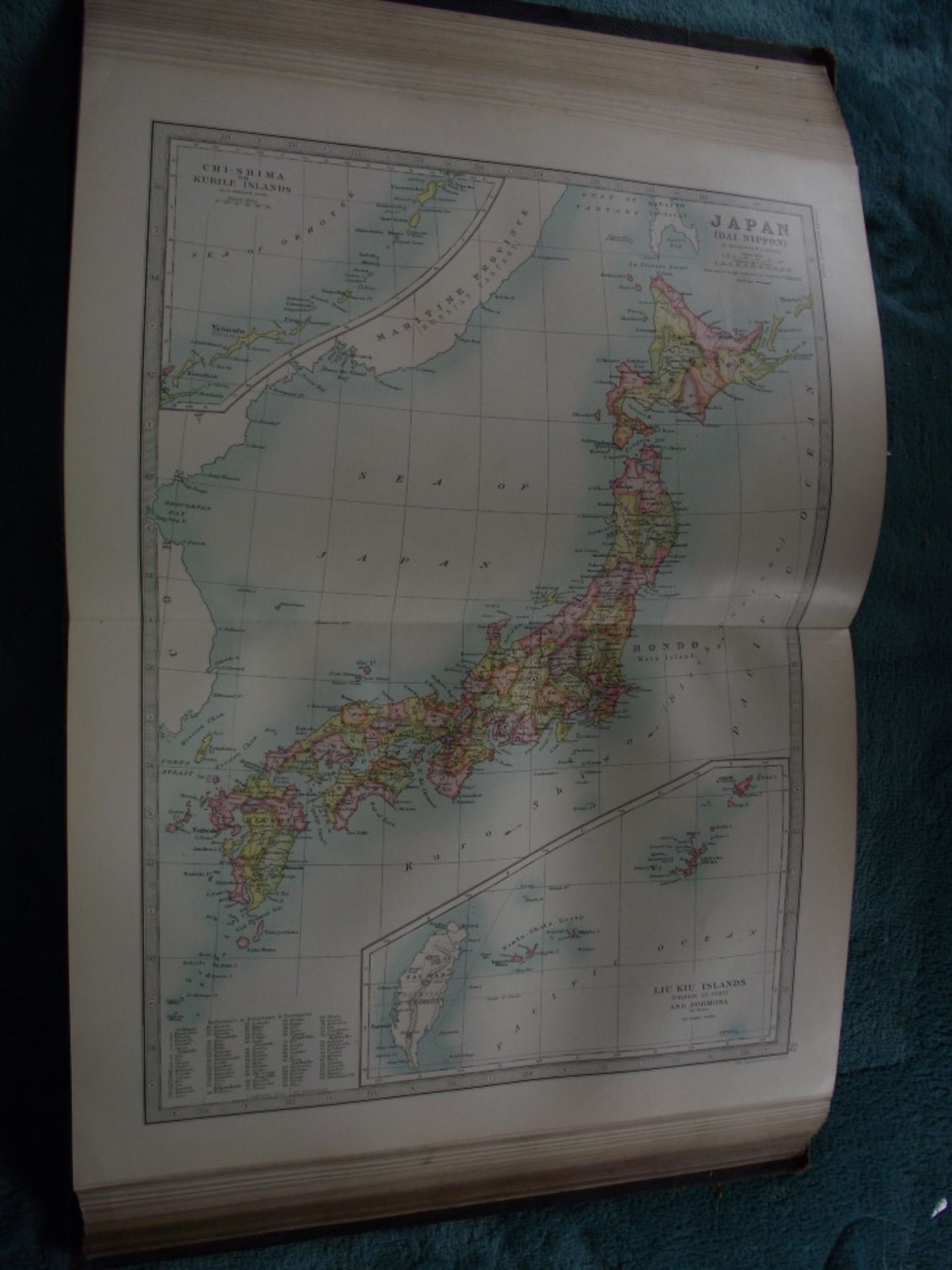 The Library Reference Atlas of The World -John Bartholomew -Macmillan & Co 1890 - Image 13 of 27