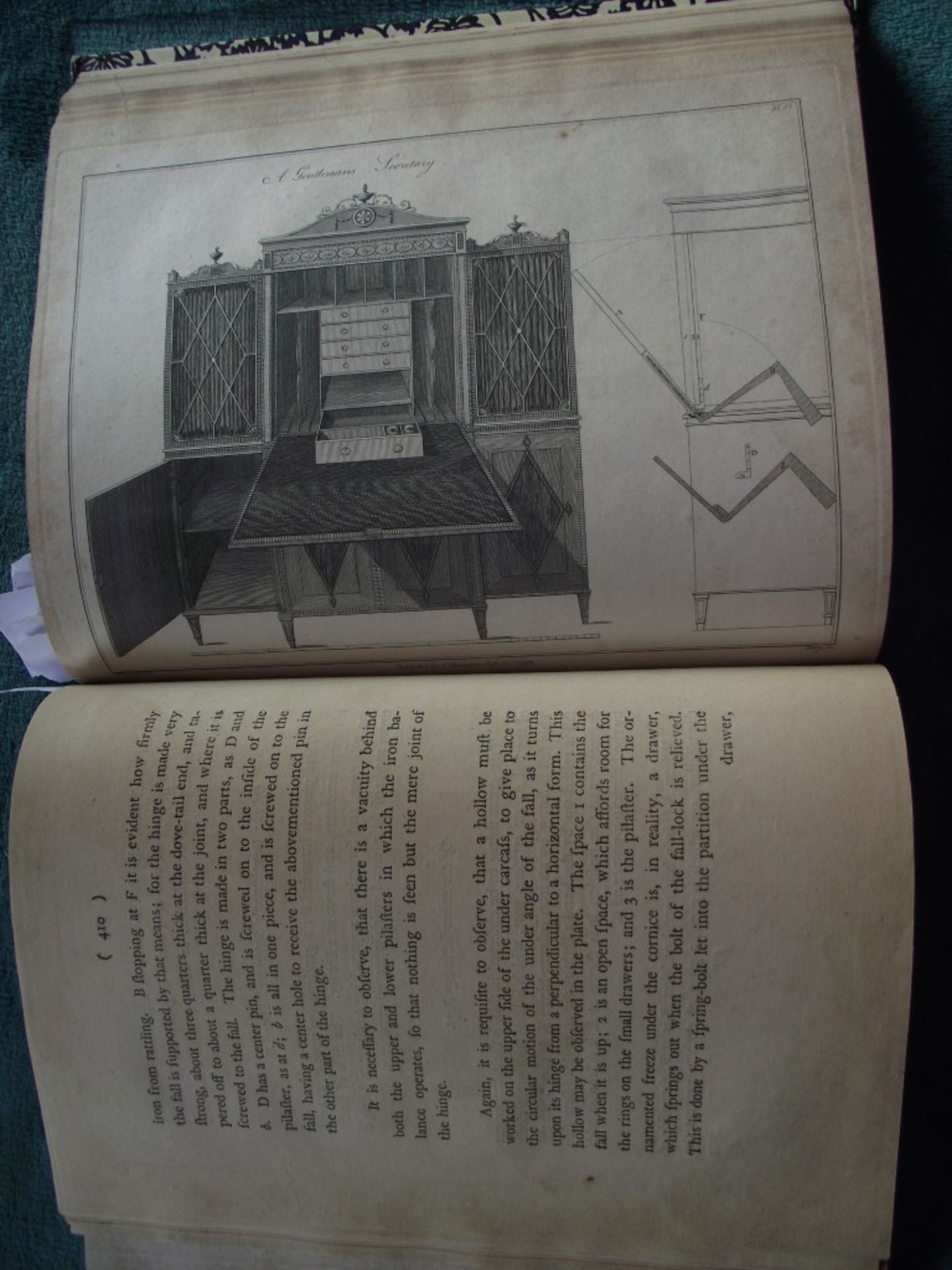 The Cabinet-Maker and Upholsterer's Drawing Book In Three Parts by T. Sheraton, Cabinet Maker - 1... - Image 11 of 38