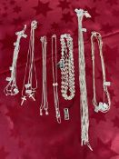 28 Silver Fashion Necklaces