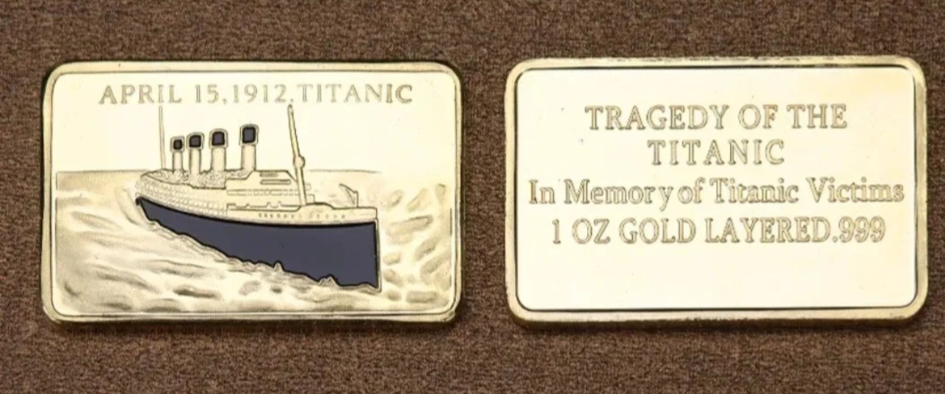 Titanic Commemorative Bar - Image 4 of 4