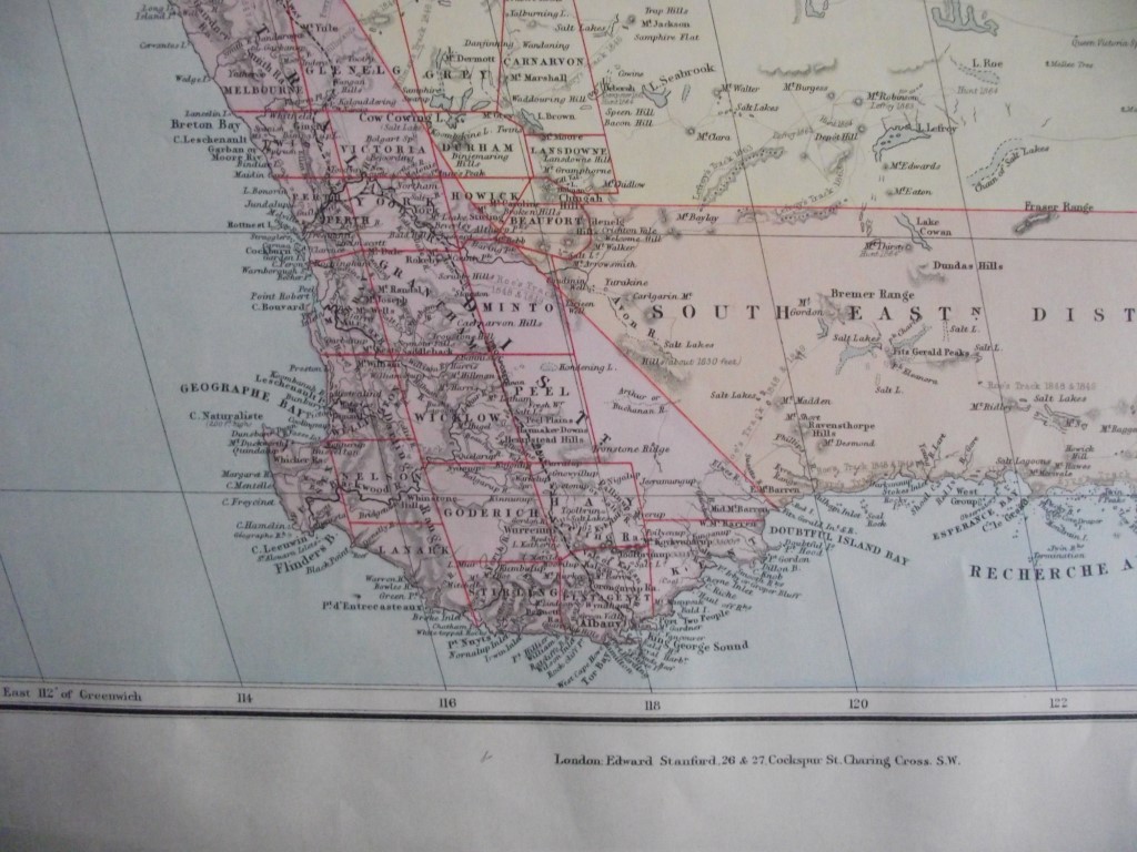 9 x Australia & World Maps - Edward Stanford London Atlas - Circa 1880' - Image 32 of 36