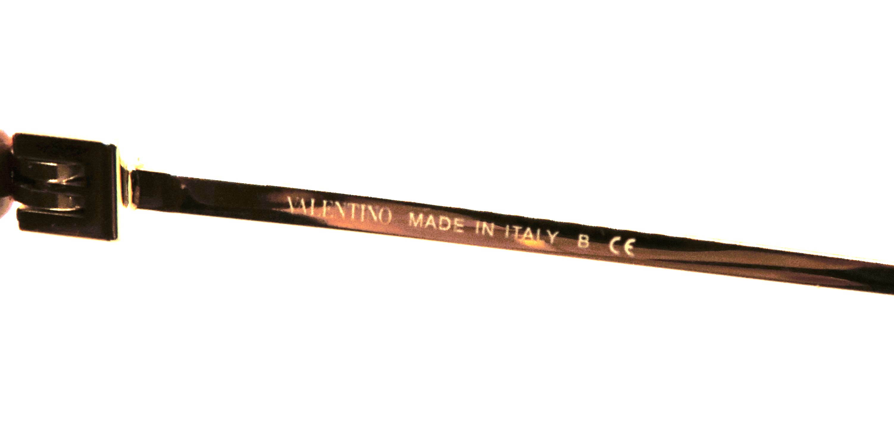 Valentino Maroon Framed Sunglasses VA 4077 New With Case - Image 7 of 10